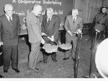 “Turning of the sod” for ceremony for the new NPD “Turning of the sod” for ceremony for the new NPD