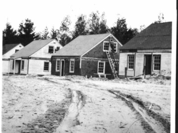 Wartime Houses on Troyes. Spring 1945. Photo source – AECL. 1031000