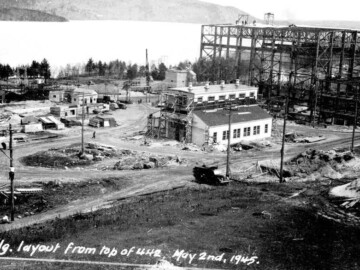 Overview, 02 May 1945. Photo source- AECL. 110-2041000