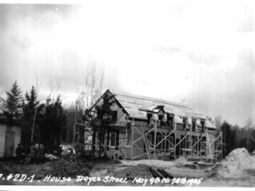 Duplex houses on Troyes in late May 1945. Photo Source – AECL. 1101000