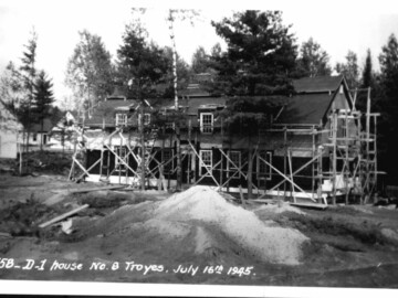 Status of construction on 8 Troyes on 16 July 1945. Photo Source – AECL. 1121000