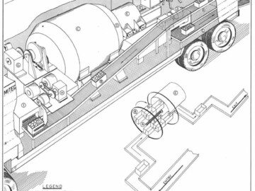 Cross-sectional view as shown In AECL Review, May 1964. 117-1000-1