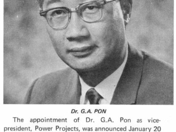 Photo and caption source – AECL Review, March 1975. 121-1000