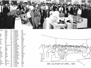 See photo for names. NPD Start-up, 1962